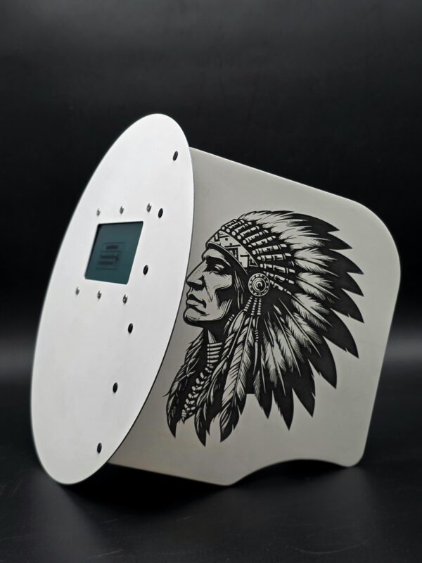 Carbon Fiber Pancake - Two piece - Native American
