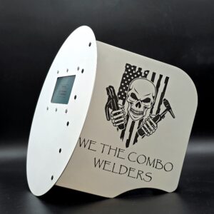 Carbon Fiber Pancake - two piece - We the combo welders