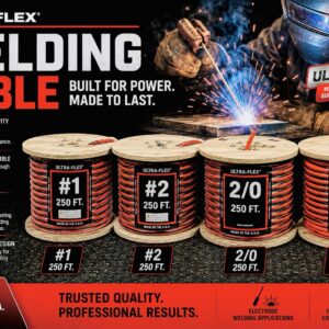 ULTRA FLEX 1/0 CABLE 25OFT SPOOL