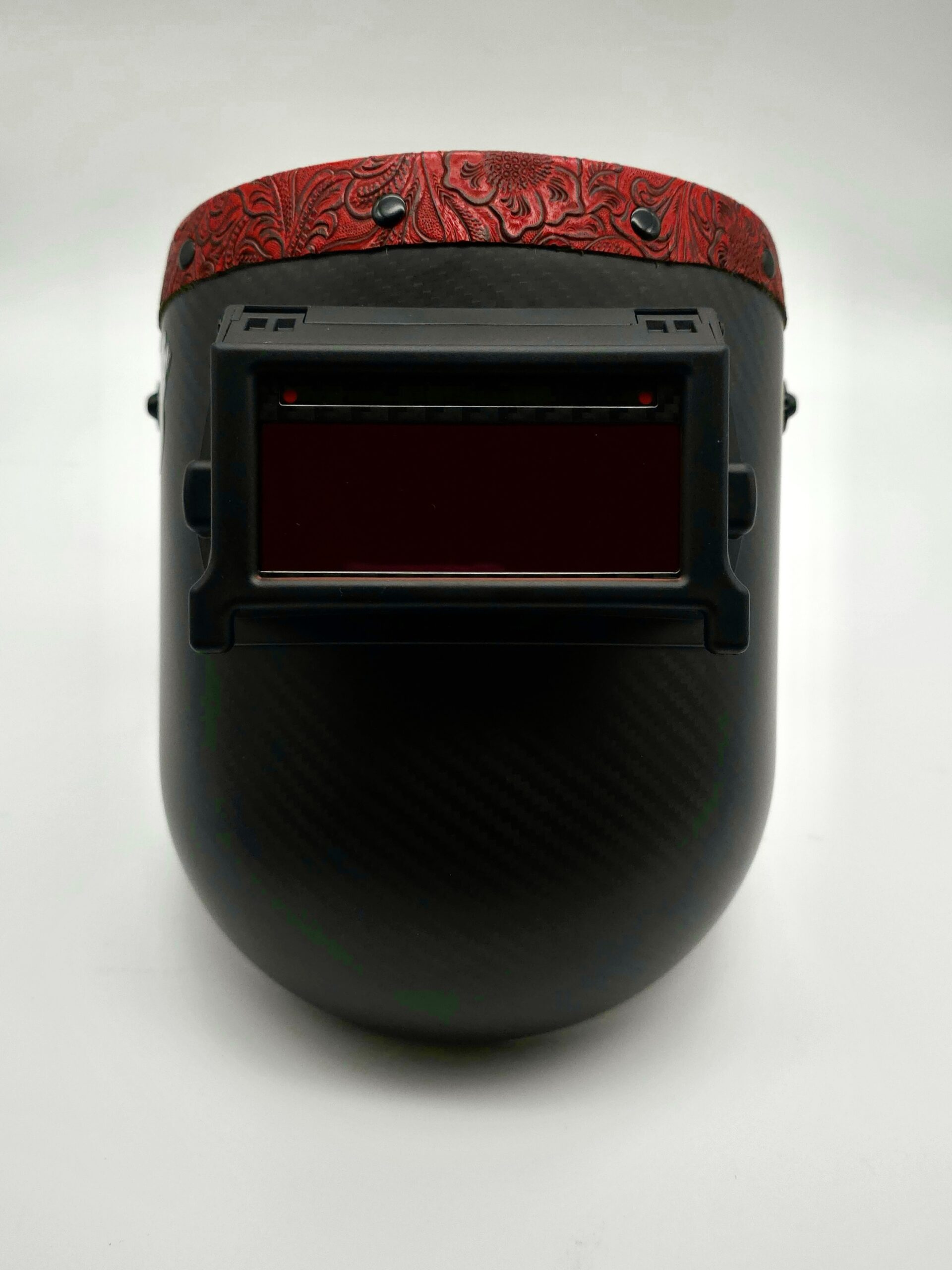 Carbon Fiber Red Floral - Image 3