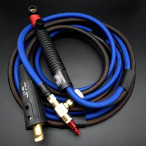 17FV Blue & Black Double Line Tig Torch