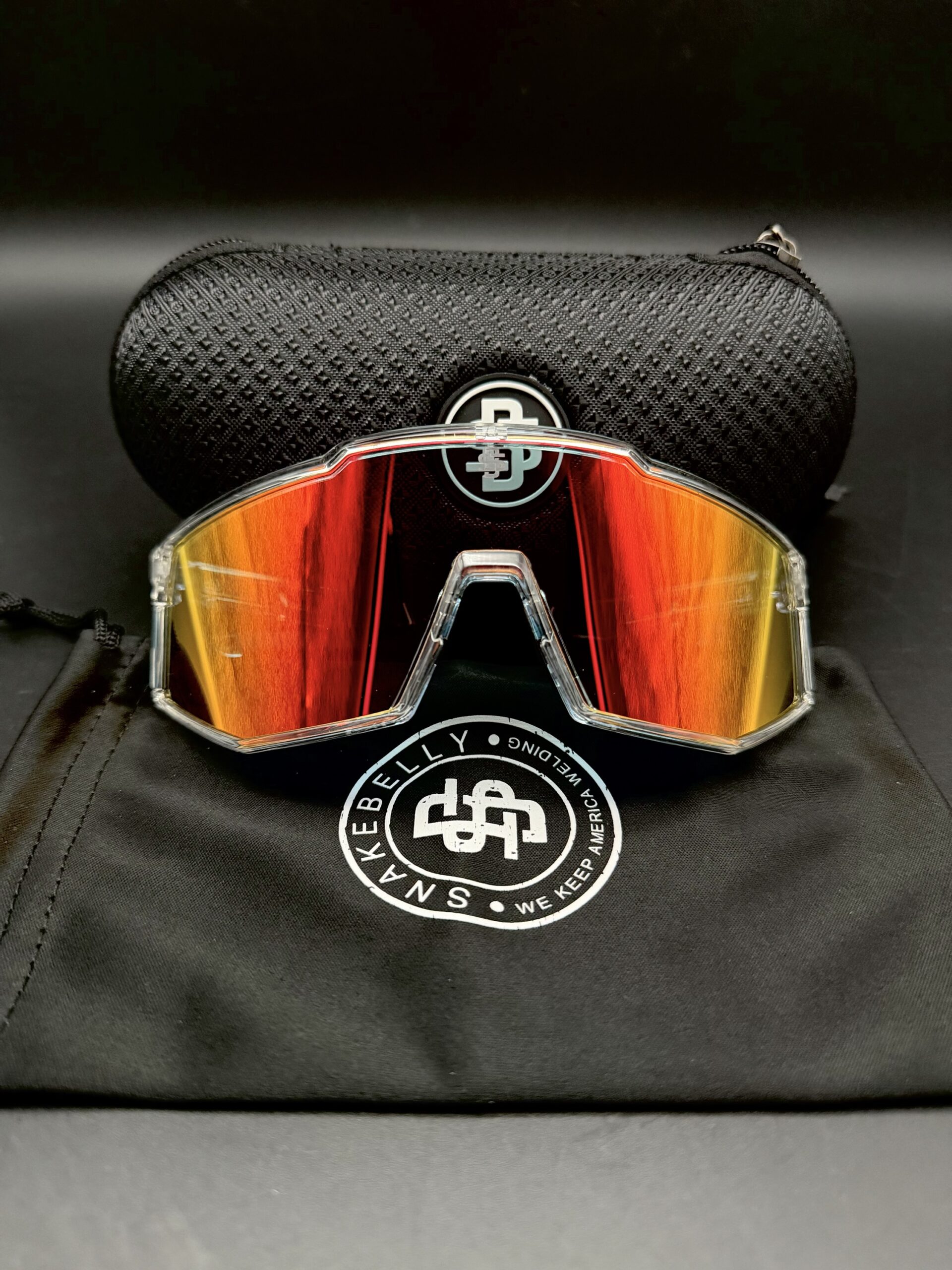 Red SB Photocromic Safety Glasses