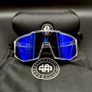 Blue SB Photocromic safety glasses