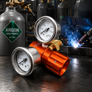 Orange Argon HP Gauge